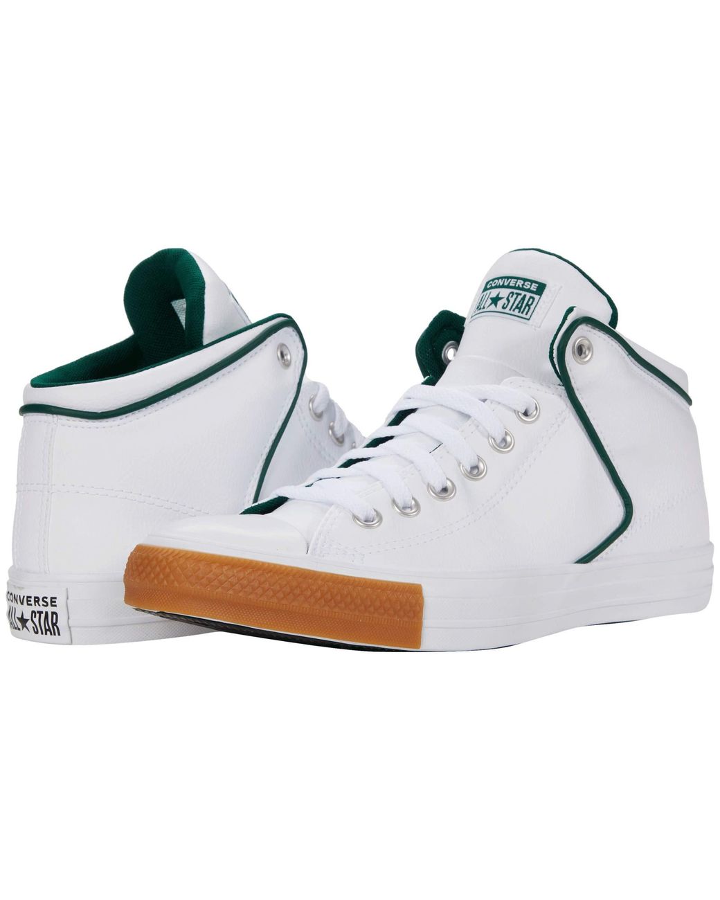 converse synthetic leather