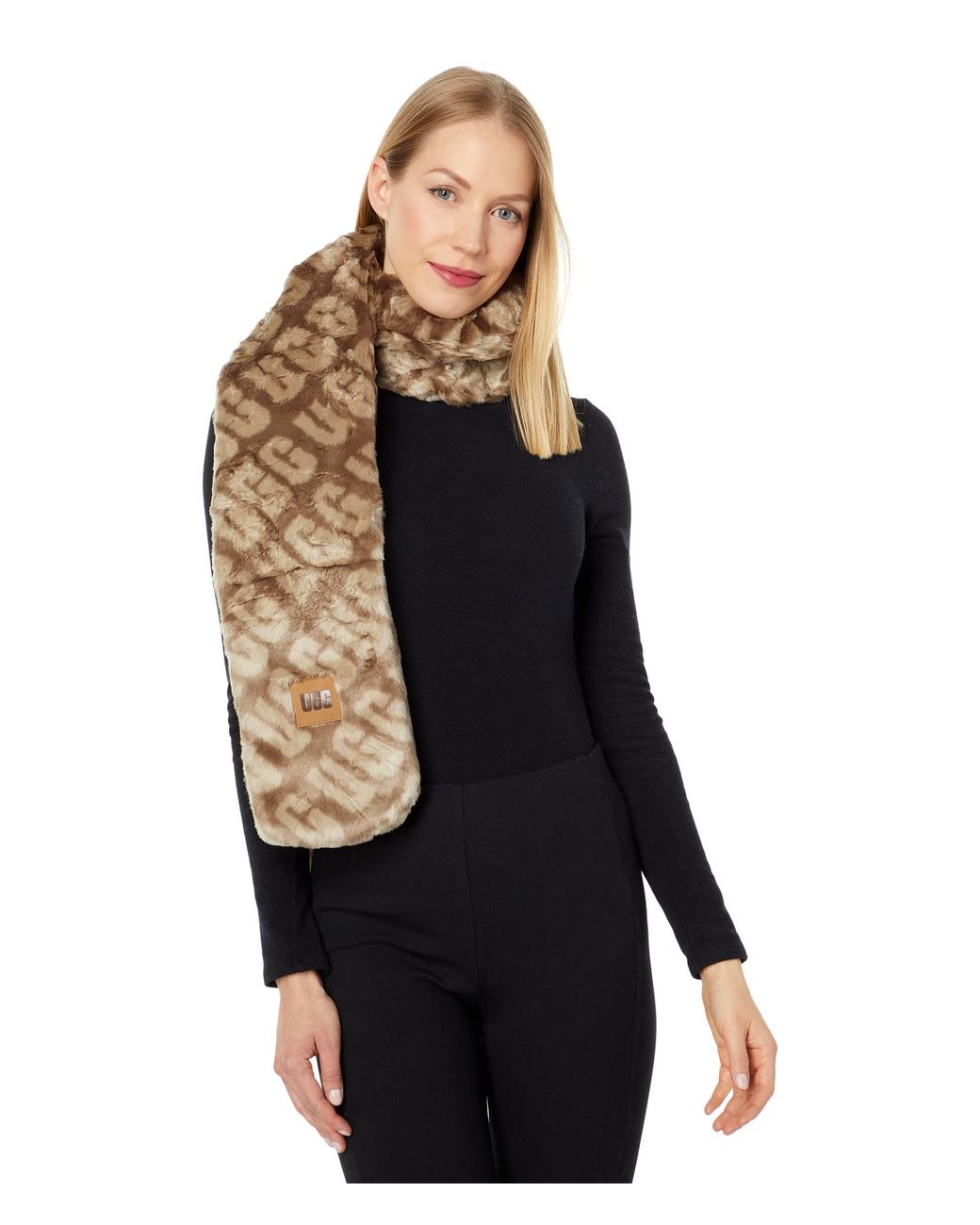 Ugg fur scarf cheap