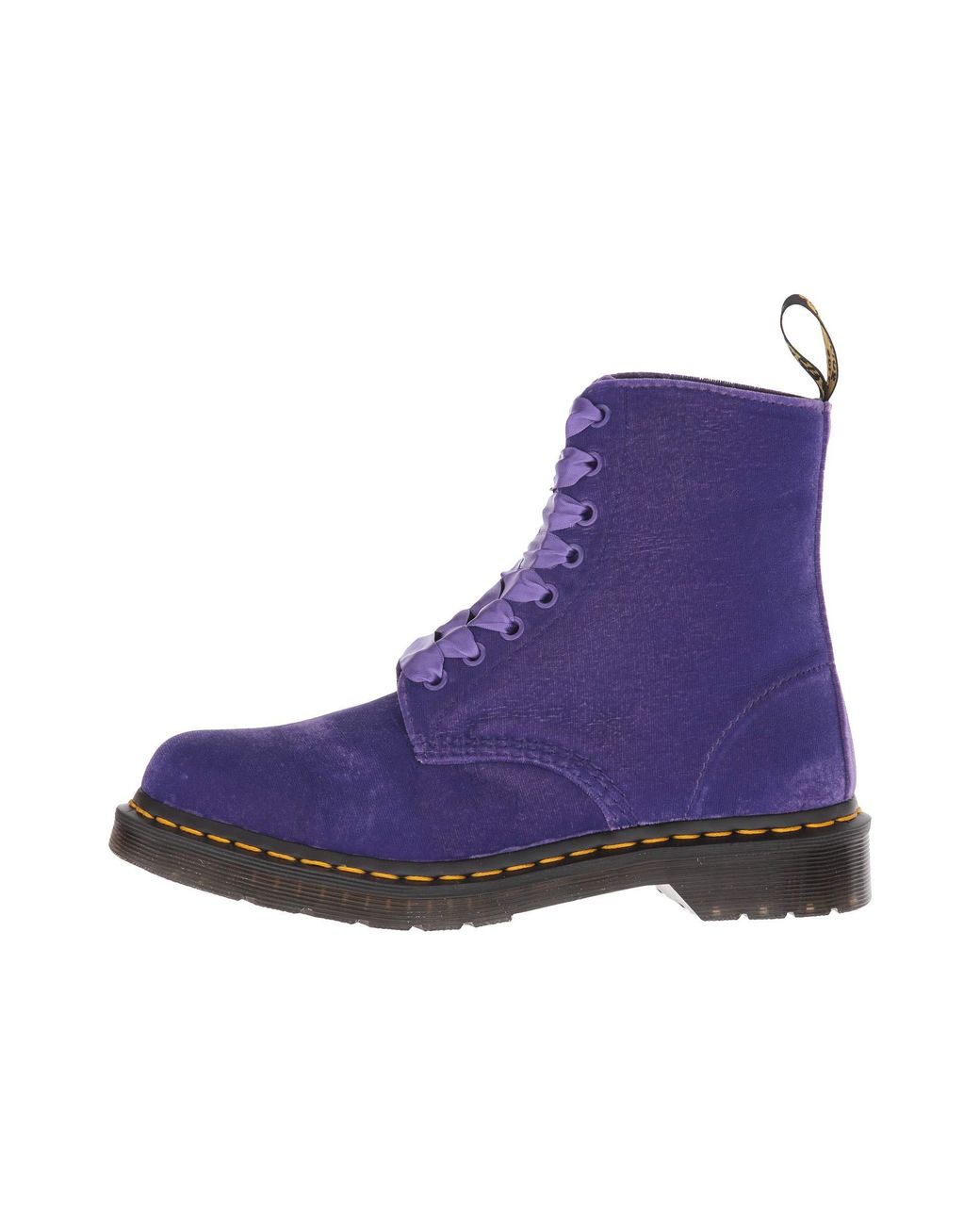 Dr. Martens Unisex-adult's 1460 Pascal Velvet Boots (dusty Violet) in Purple  | Lyst