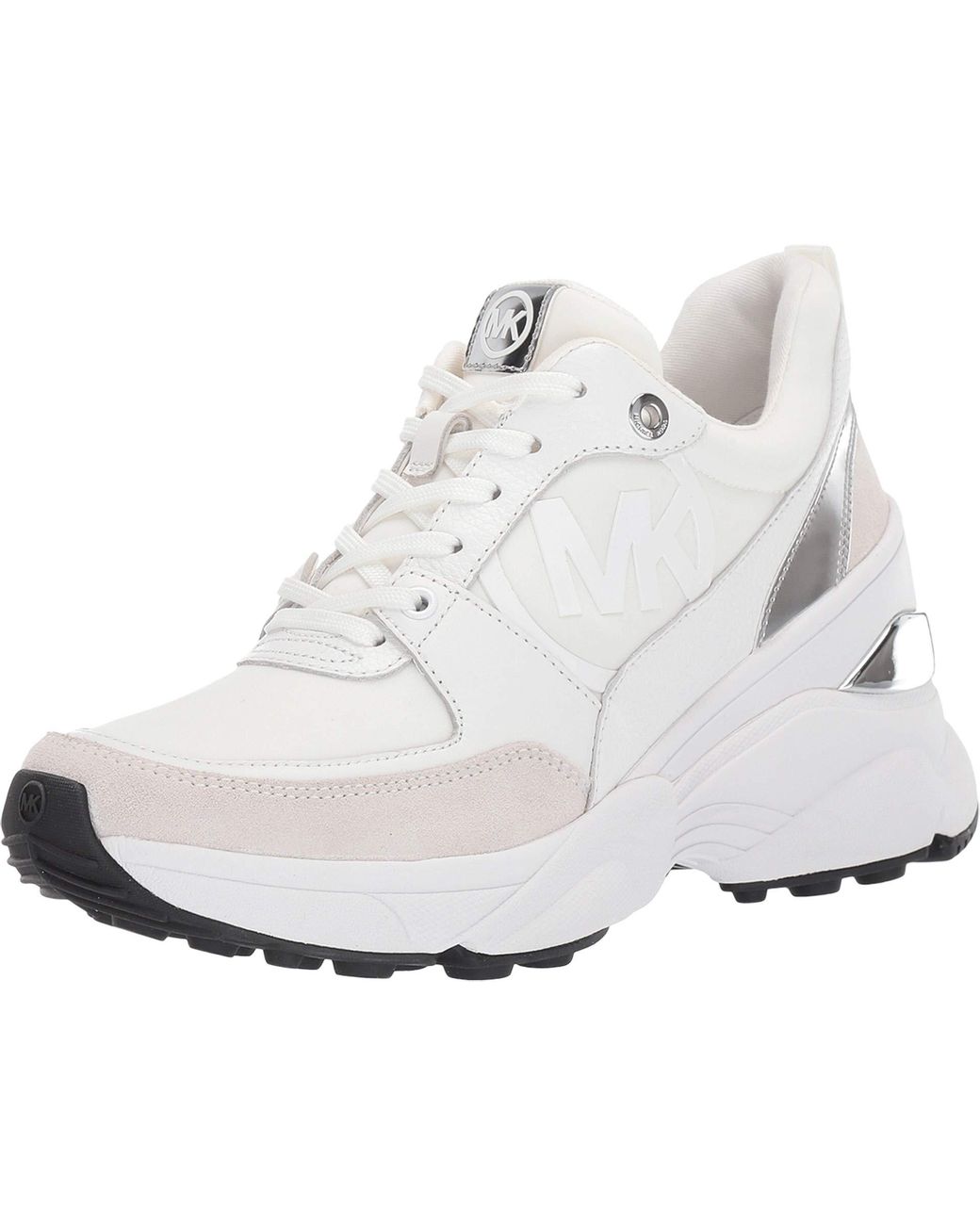 Michael Kors Mickey Trainer in White | Lyst