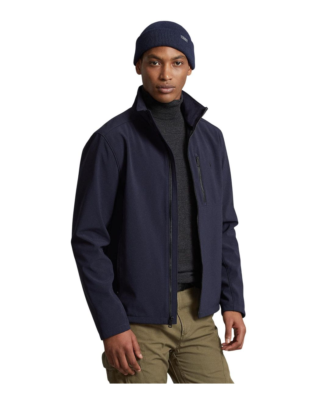Polo Ralph Lauren Waterrepellant Stretch Softshell Jacket in Blue for