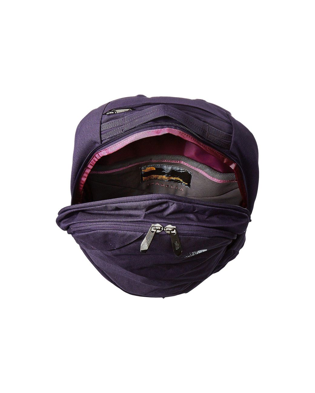 The North Face Fleece Women's Isabella (rabbit Grey/copper Melange)  Backpack Bags in Purple | Lyst
