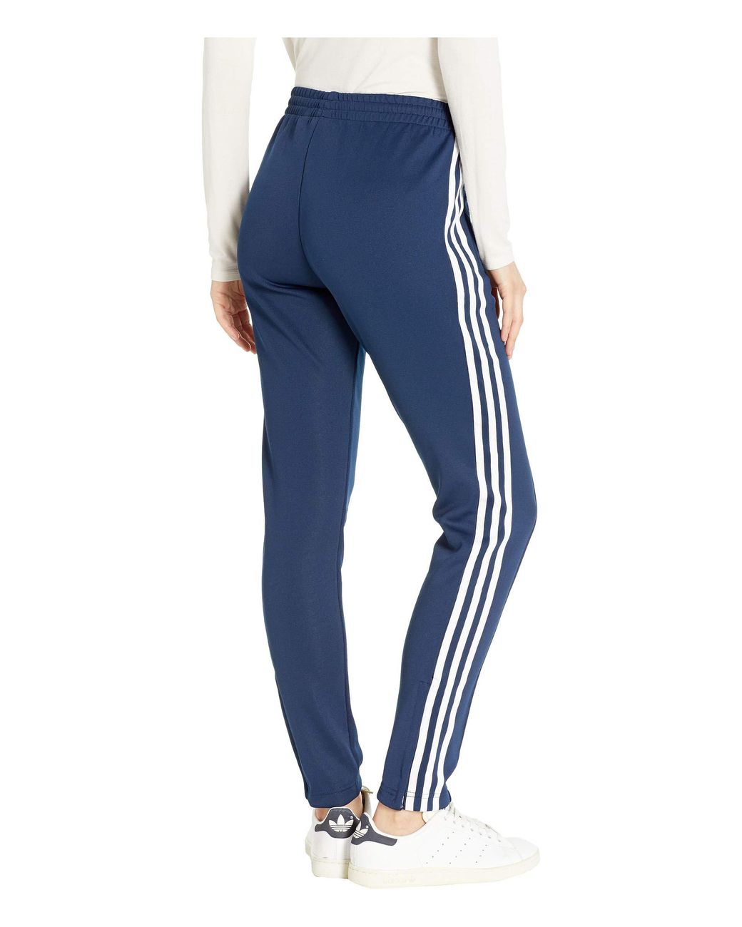adidas Originals Synthetic Sst Track Pants (dark Blue) Women's Workout |  Lyst