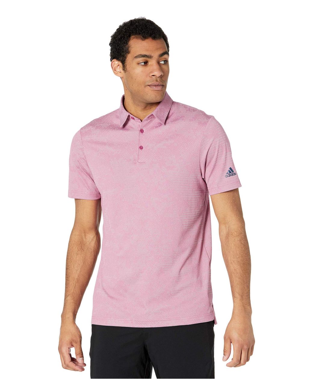pink camo polo