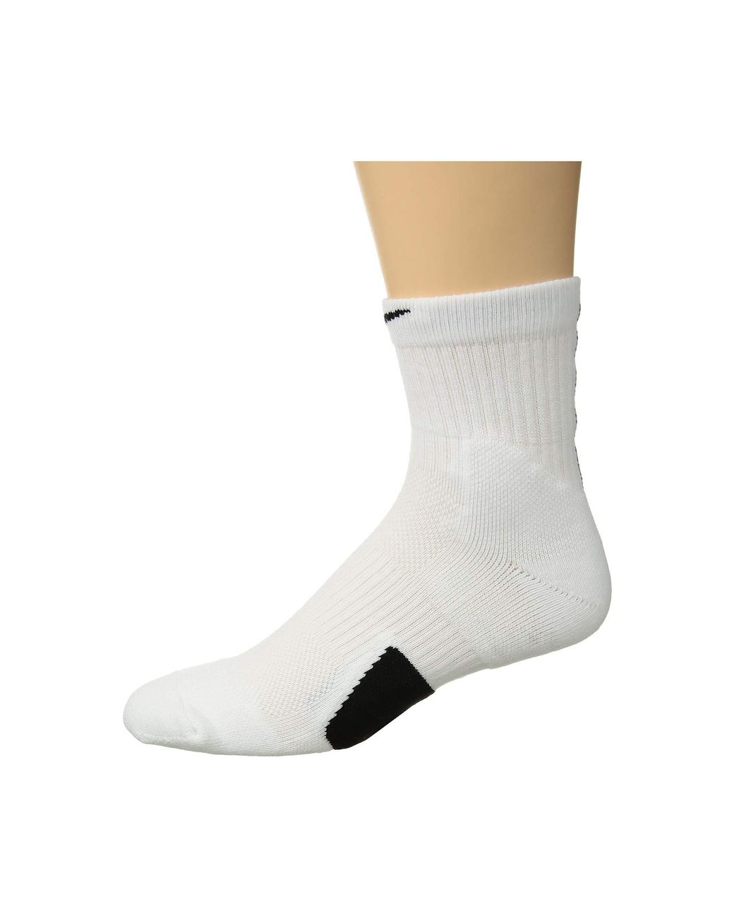 mens white basketball socks
