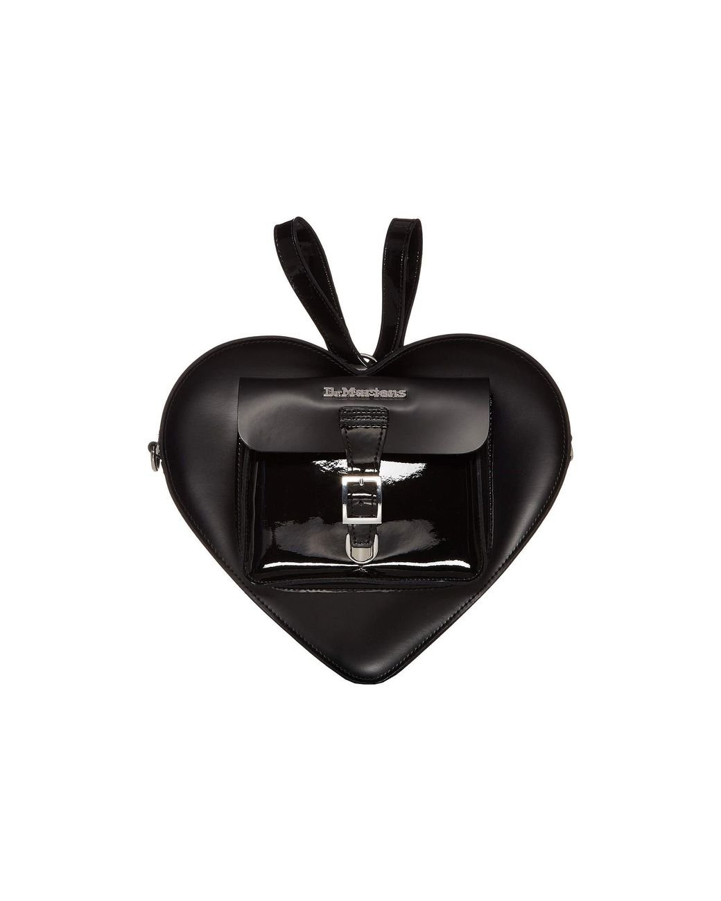 Dr. Martens Heart Shaped Leather Backpack in Black | Lyst