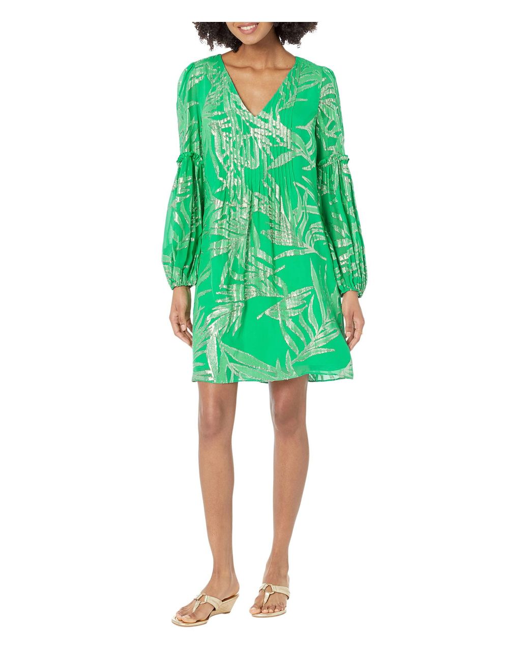 Lilly pulitzer green on sale dress