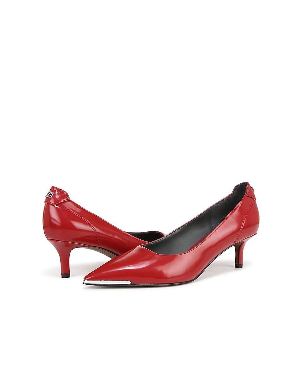 Franco Sarto Kalsa Crimson Glossy High Heels in Red Lyst