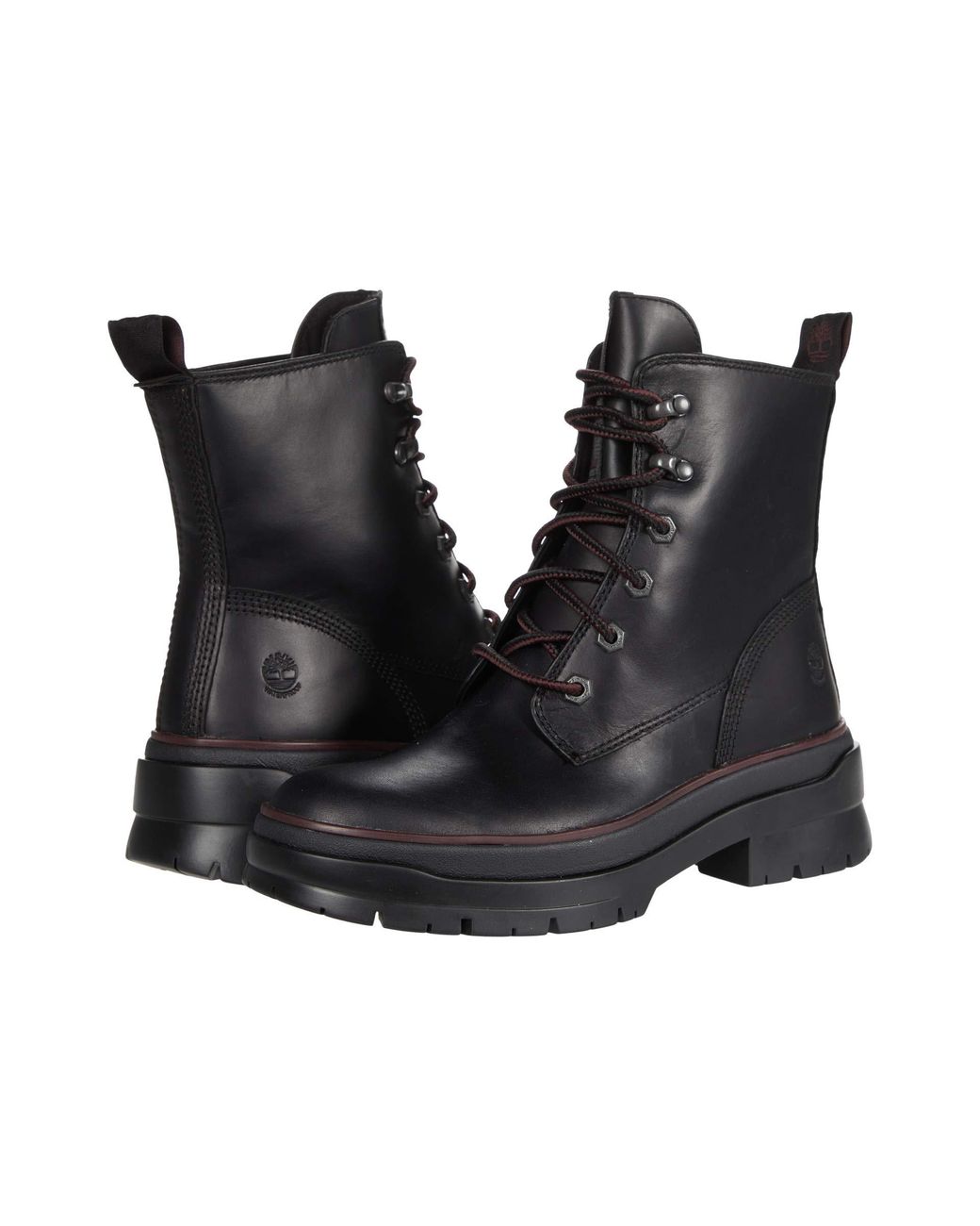 Timberland Malynn Ek+ Waterproof Mid Lace Boot in Black - Lyst