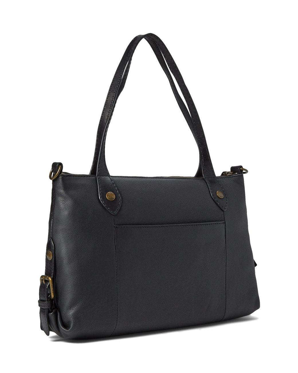 Frye Miren Patchwork Soft Satchel in Black | Lyst