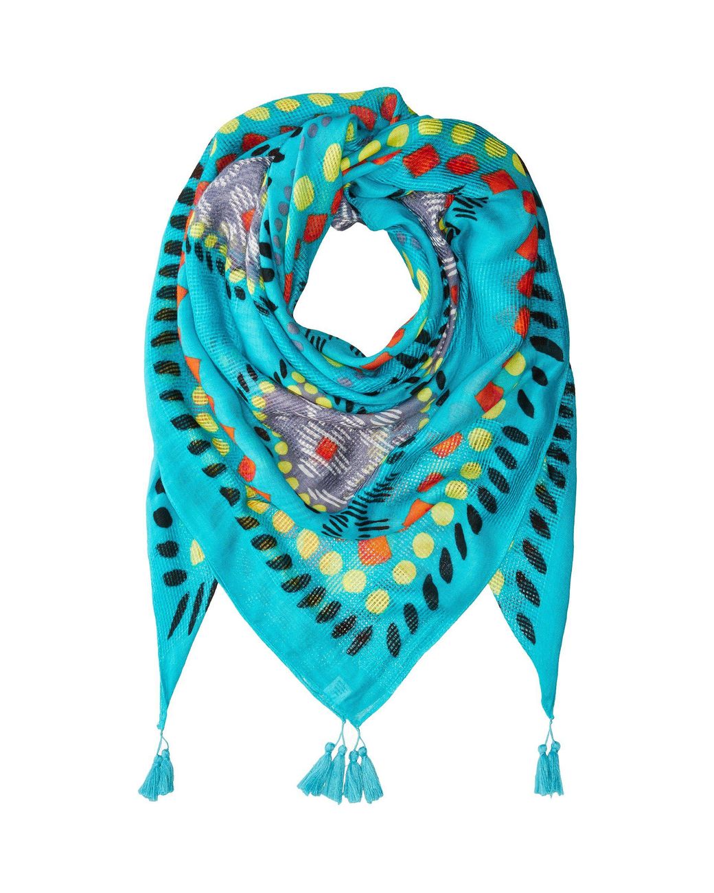 Vera Bradley Women s Blue Oversized Square Resort Scarf