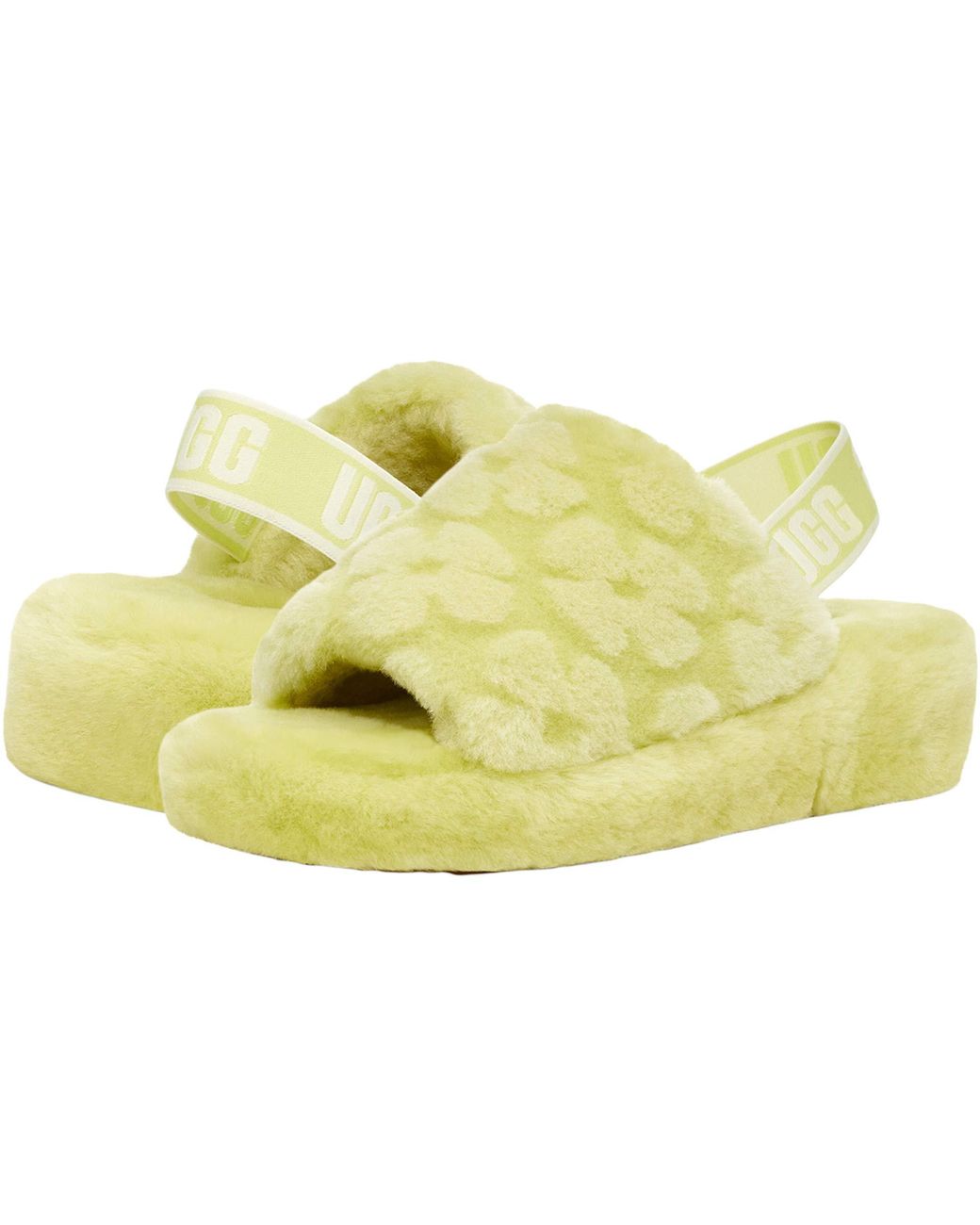 fluff yeah poppy slide slipper