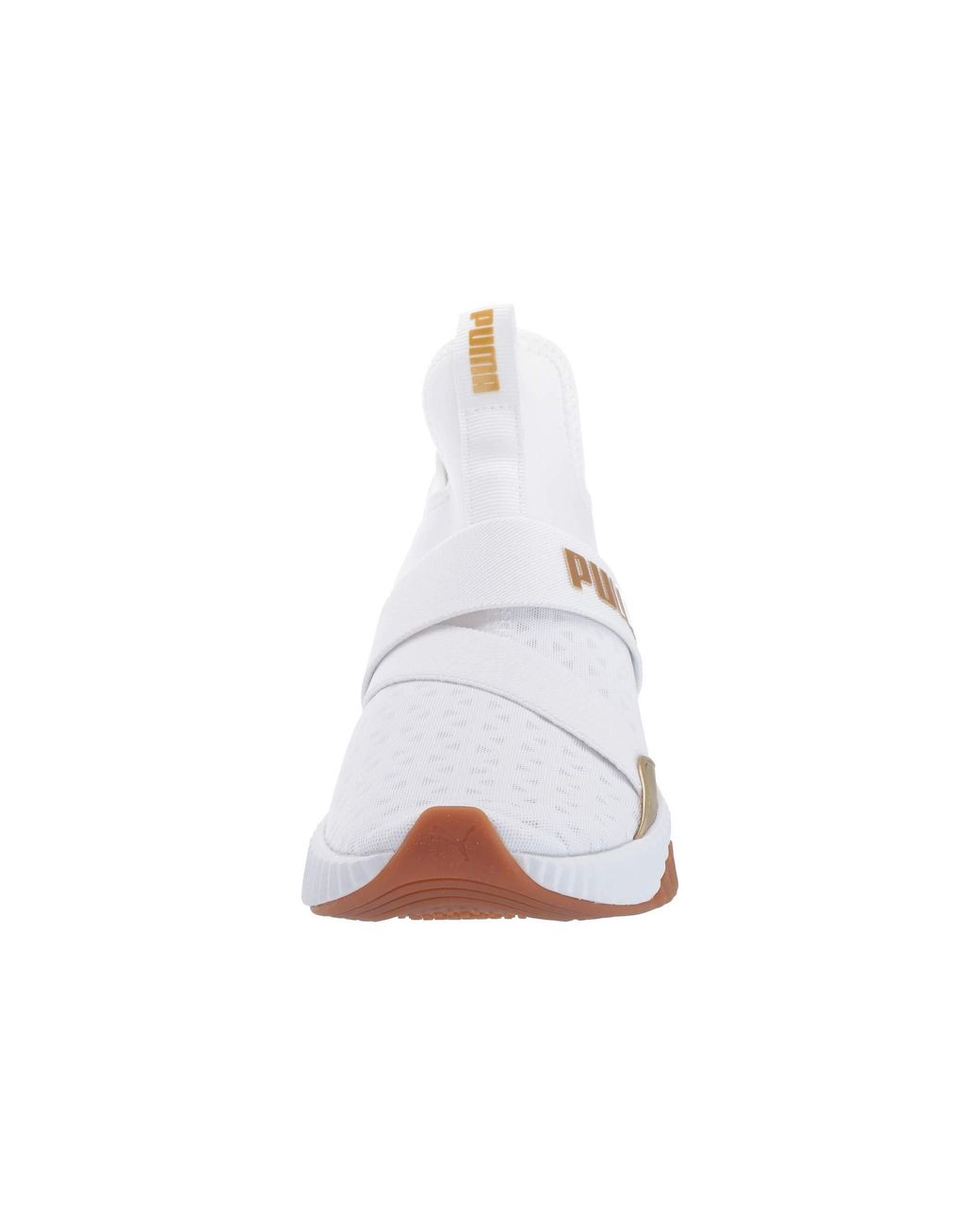 PUMA Defy Mid Sparkle ( White/metallic Gold) Women's Shoes | Lyst