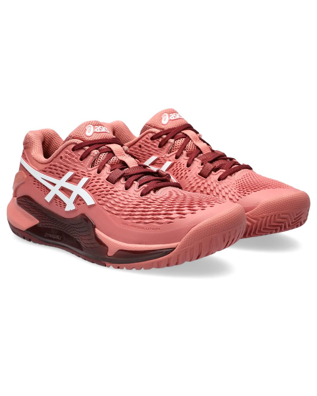 Asics Gel-resolution 9 Tennis Shoe in Red | Lyst