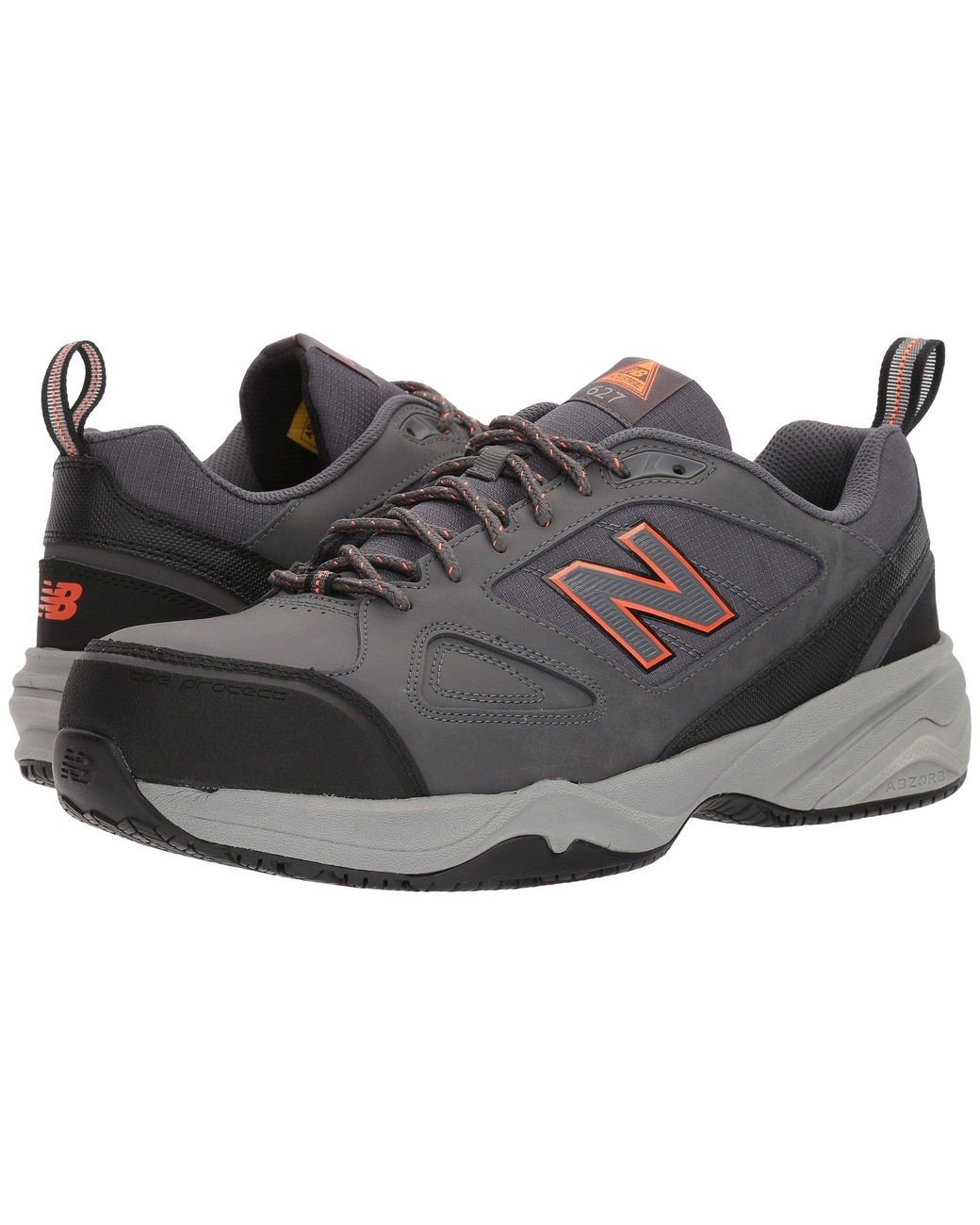 New Balance Leather 627v2 in Gray for Men - Lyst