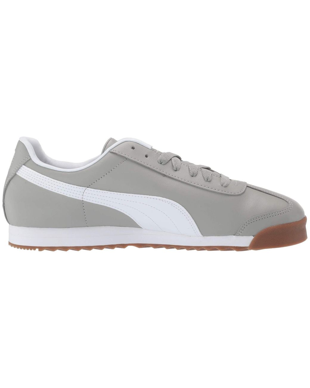 PUMA Roma Basic (limestone/ White) Shoes in Gray for Men | Lyst