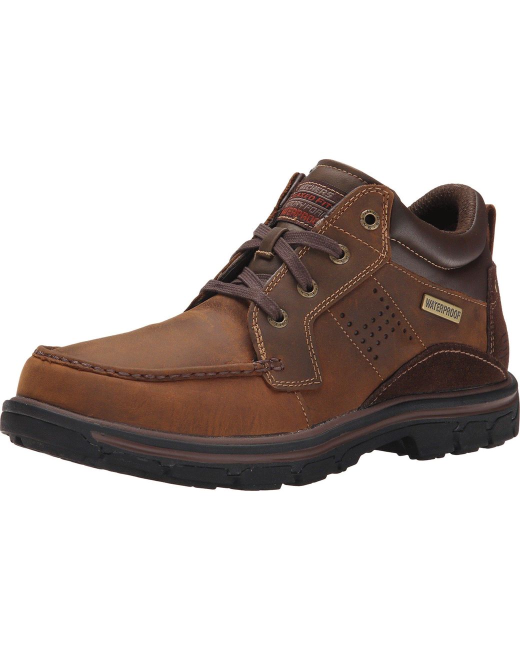 Skechers Leather Relaxed Fit Segment 