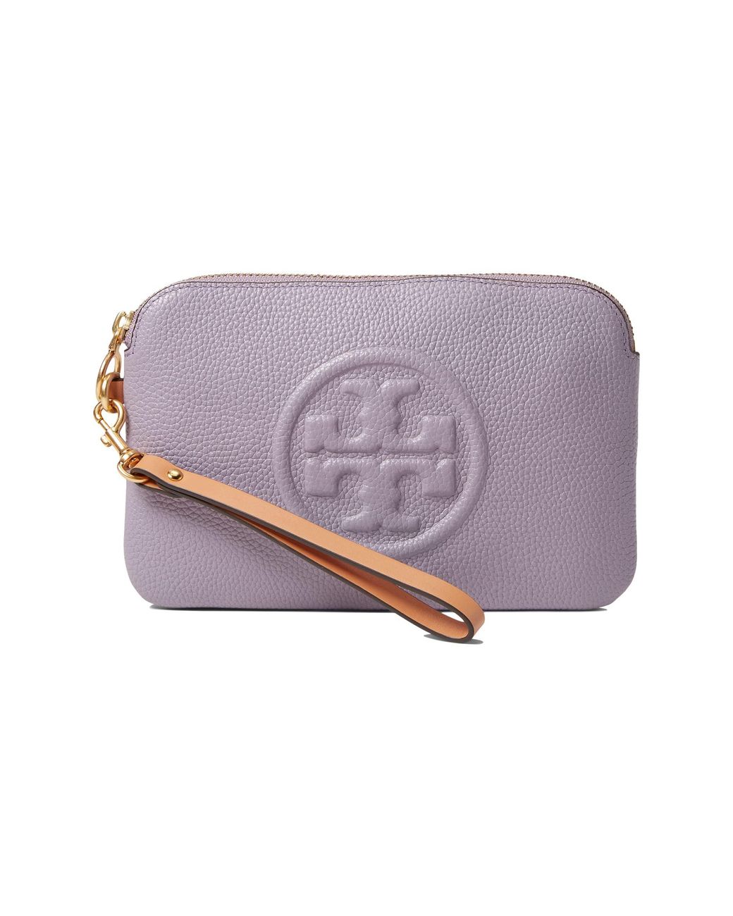 Tory Burch Perry Bombe Colorblock Wristlet in Pink Lyst