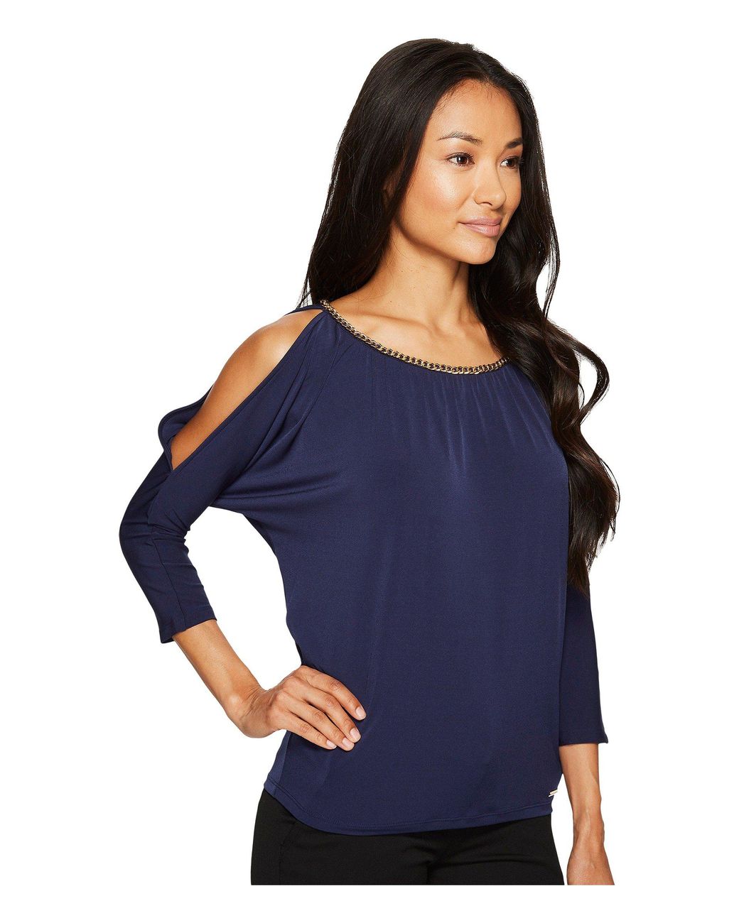 Michael Kors Womens LaceUp Chain Top Macys #7 Michael Kors Womens LaceUp Chain Top Macys