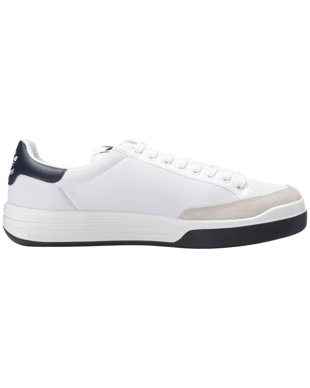 adidas Originals Rod Laver Super (footwear White/footwear White/collegiate  Navy) Men's Tennis Shoes for Men | Lyst