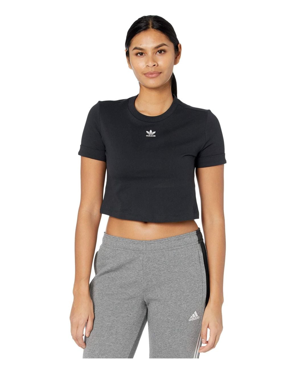 adidas crop top sleeveless