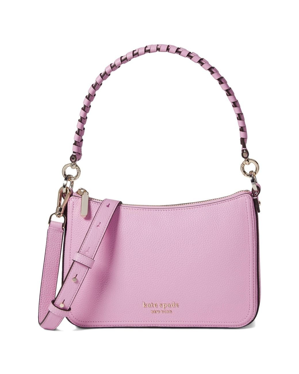 Kate Spade Hudson Pebbled Leather Medium Convertible Crossbody in ...