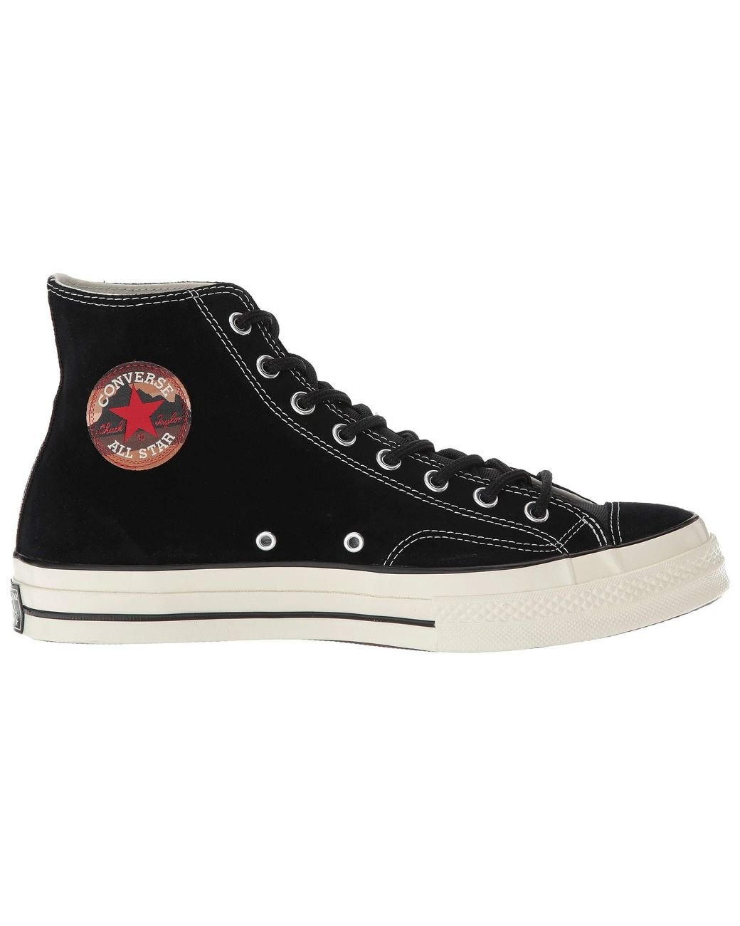 Converse Chuck Taylor 70 Hi Base Camp Suede Black/black/egret for Men | Lyst