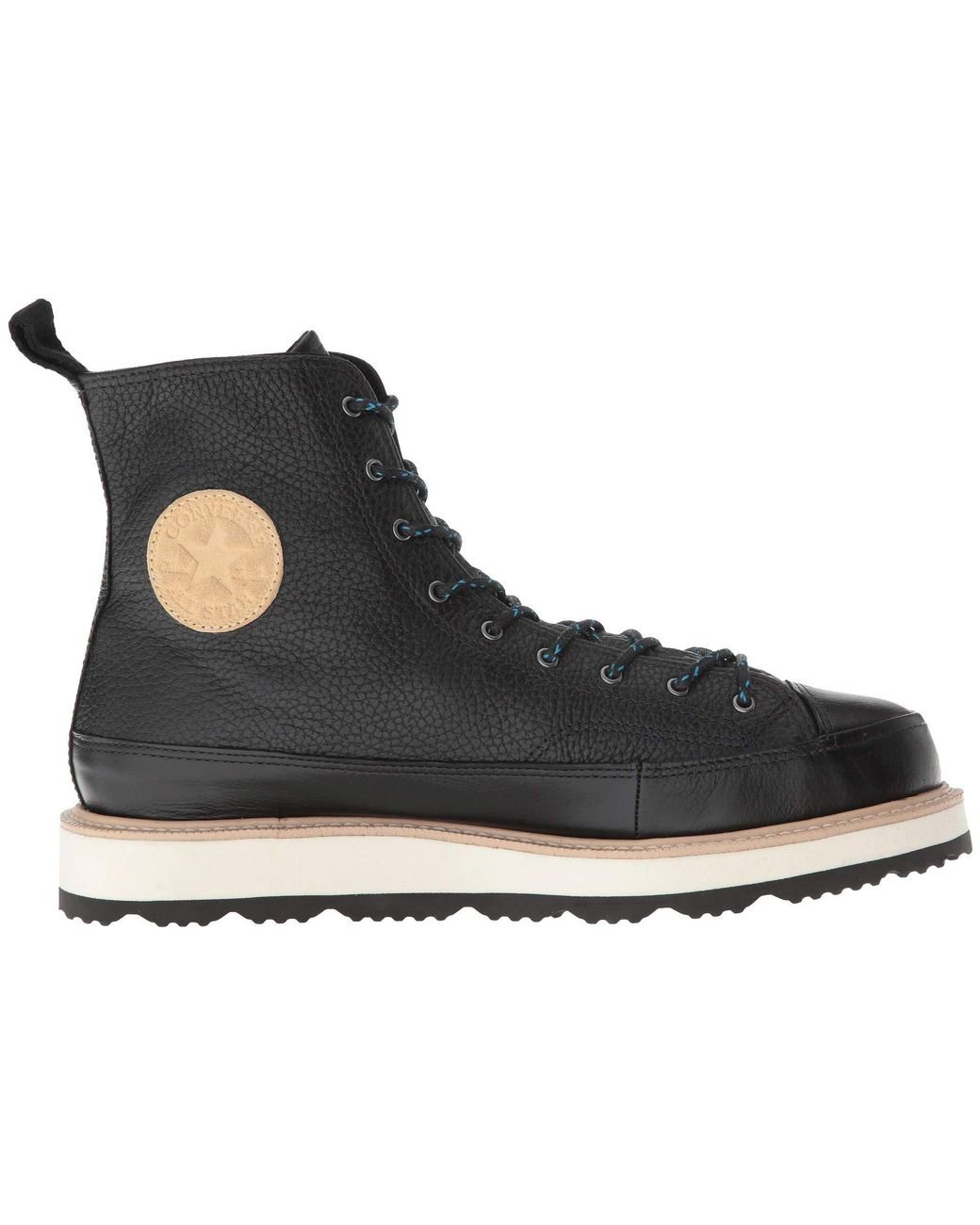 Converse Chuck Taylor Crafted Boot - Hi (black/light Fawn/black) Lace-up  Boots for Men | Lyst