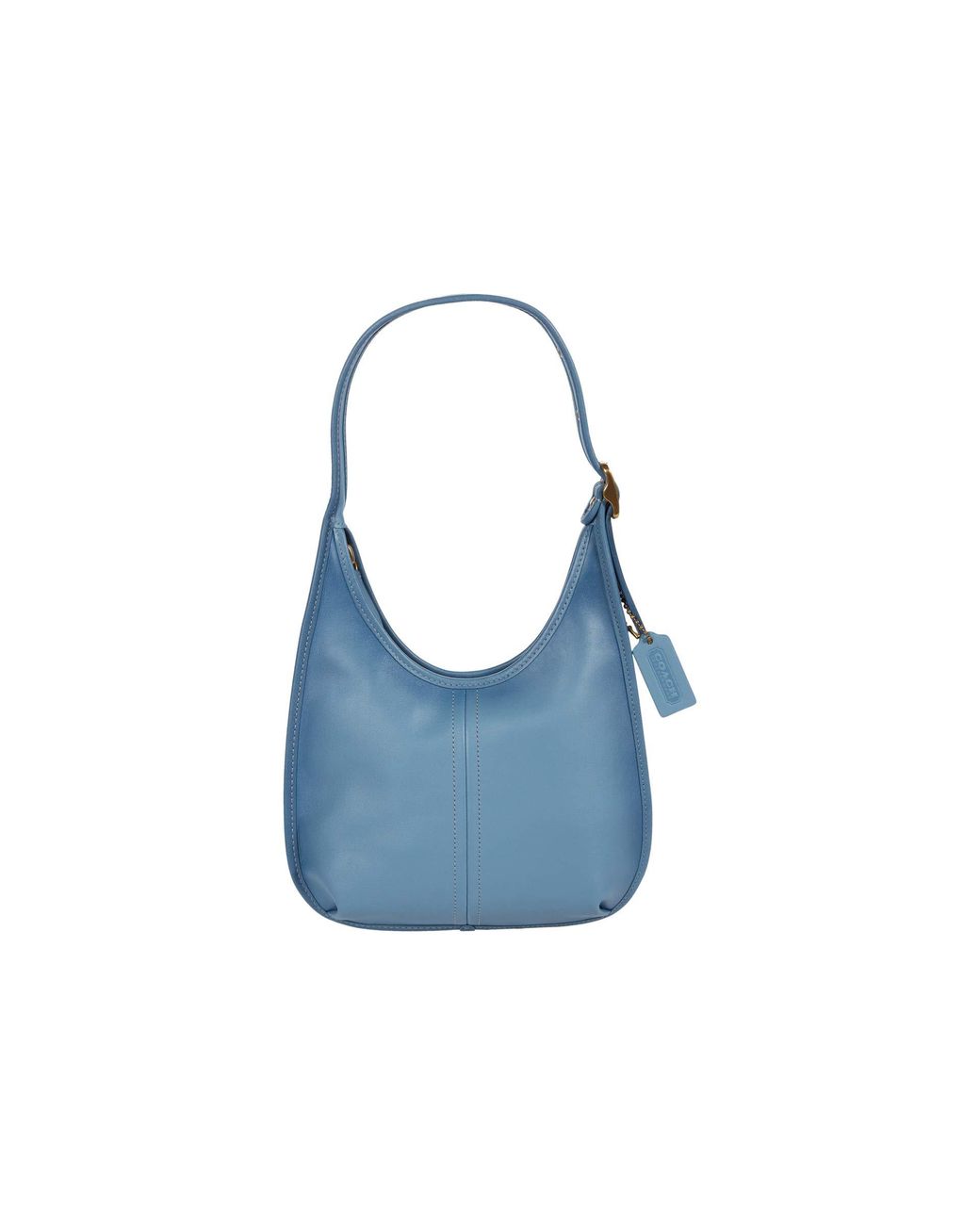 COACH The Originals Glovetanned Leather Ergo Shoulder Bag in Blue Lyst