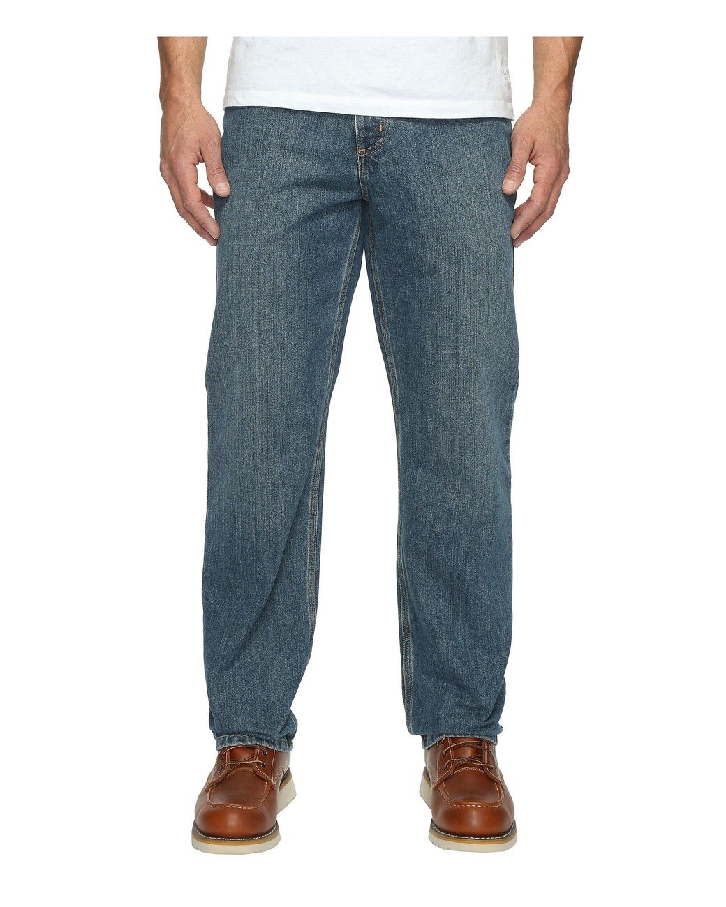 Carhartt Denim Relaxed Fit Holter Jeans in Blue for Men - Lyst