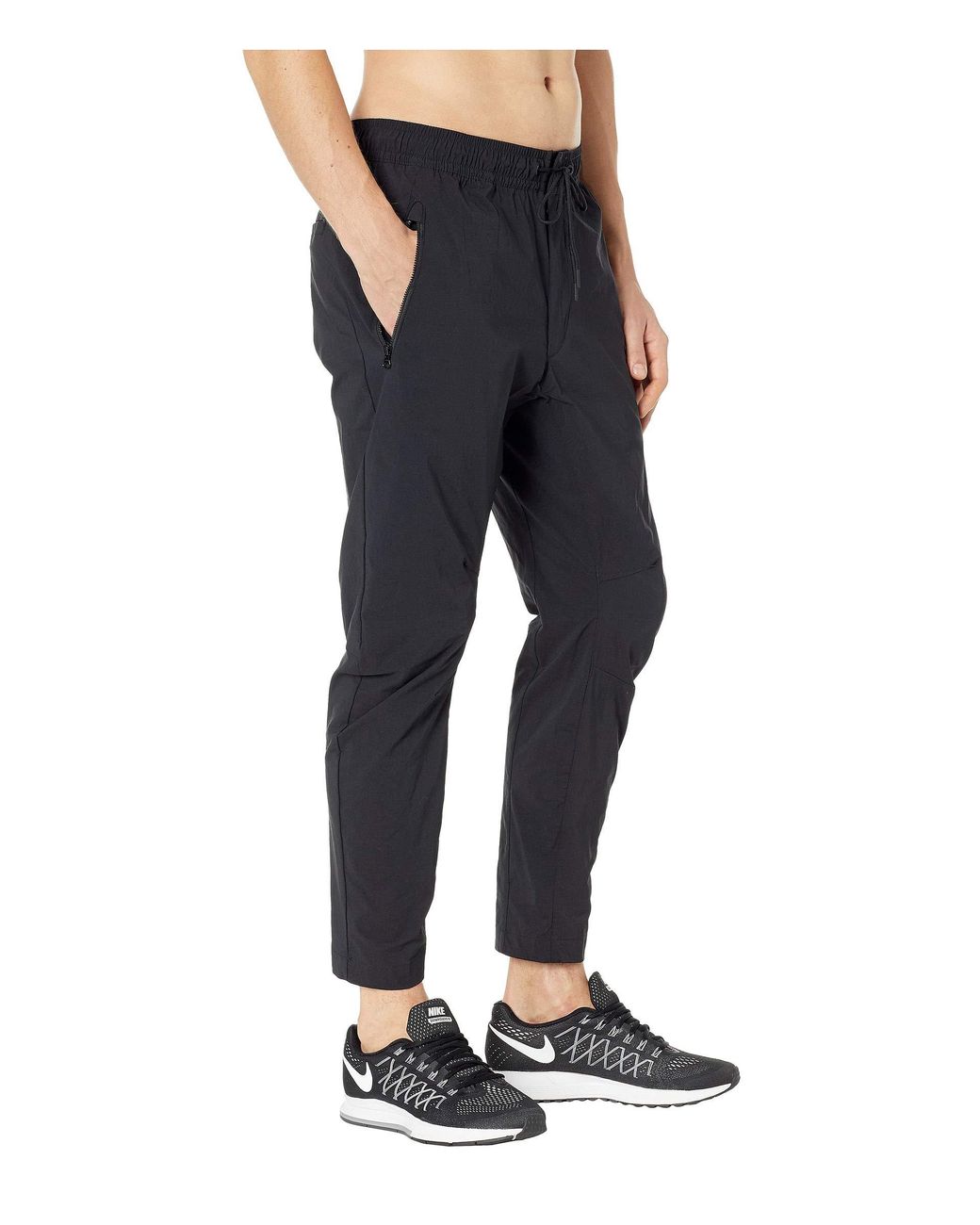 Nike Synthetic Nsw Woven Statement Street Pants (black/black) Men's Casual  Pants for Men | Lyst