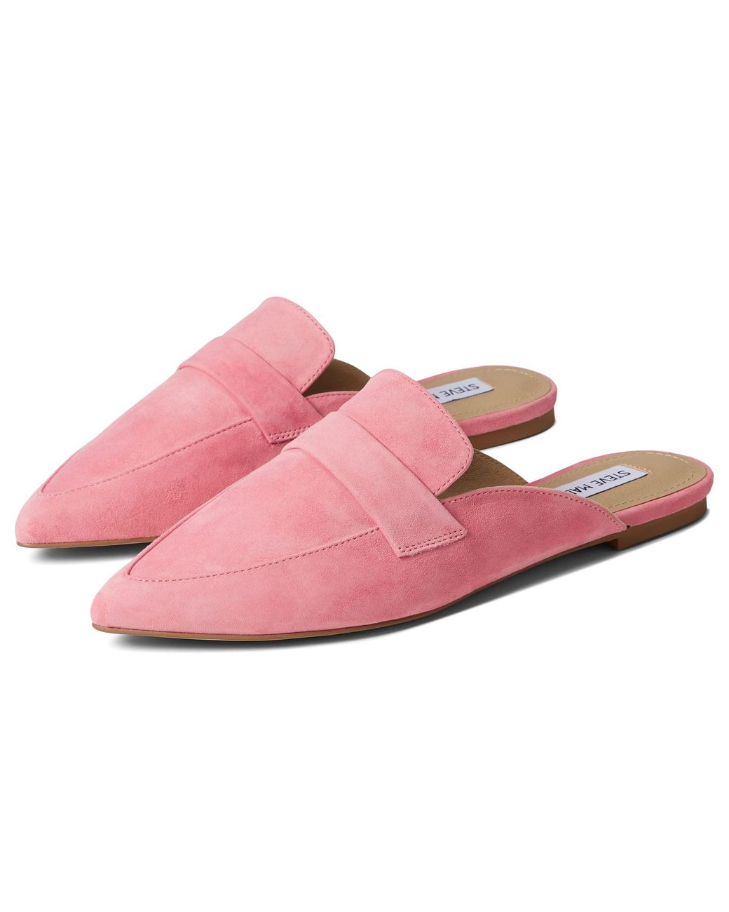 Steve Madden Flavor Flat Mule in Pink | Lyst