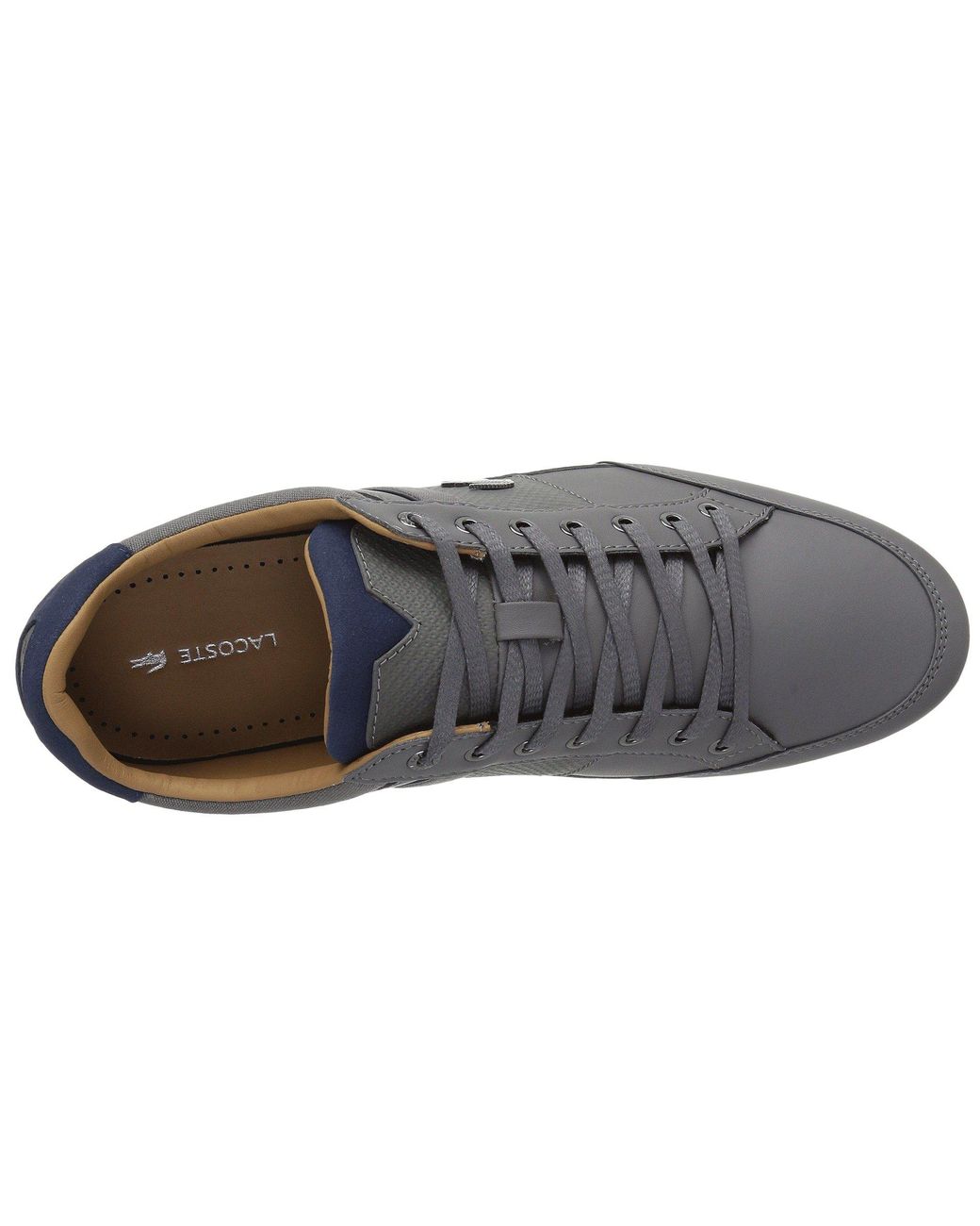 Lacoste Chaymon 118 1 (dark Grey/navy) Men's Shoes in Gray for Men | Lyst