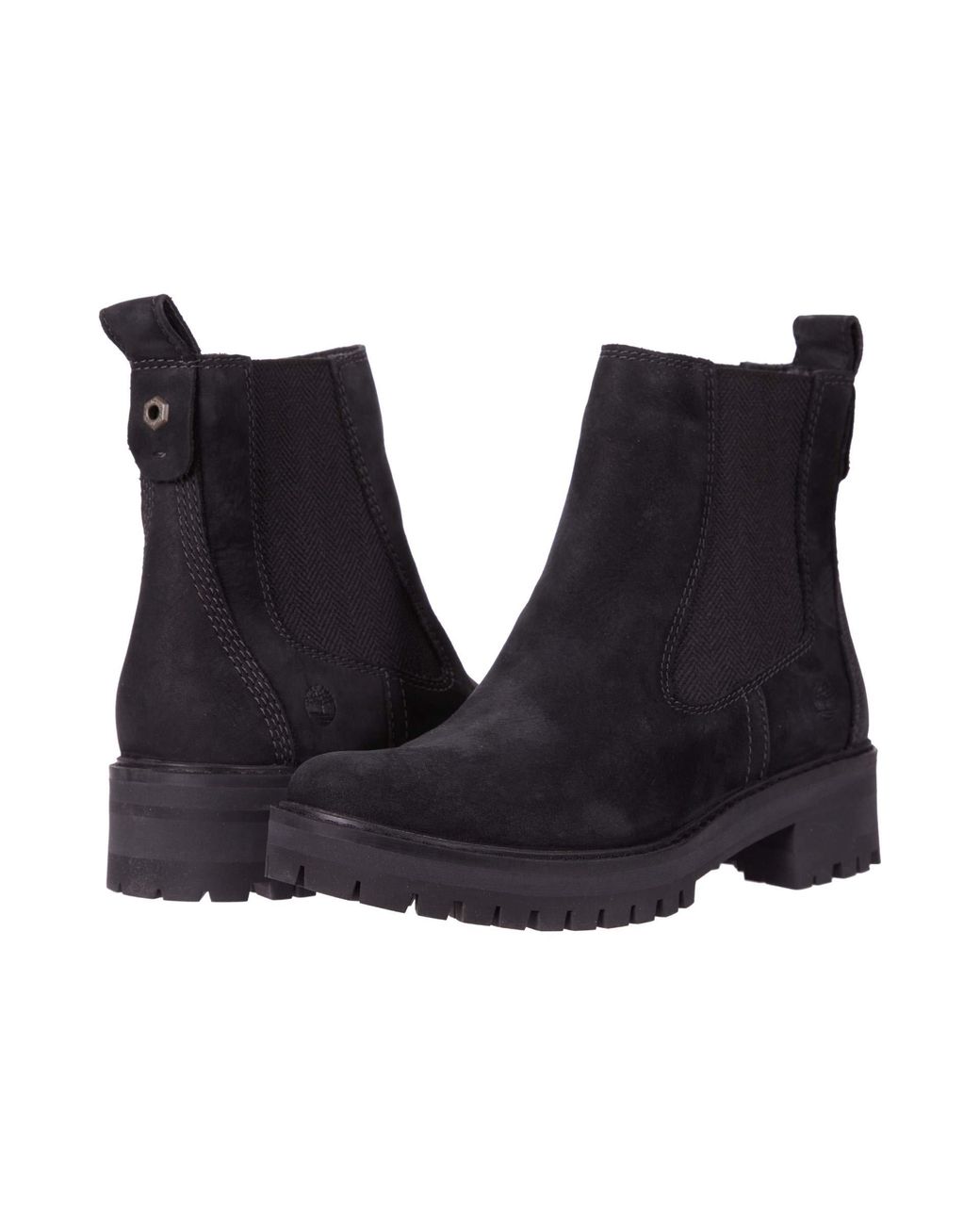 timberland courmayeur valley chelsea black nubuck