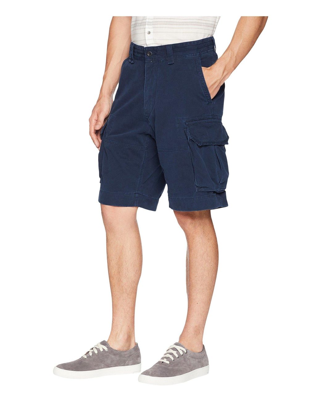 Polo Ralph Lauren Cotton Classic Fit Gellar Cargo Shorts in Navy (Blue) for  Men - Lyst