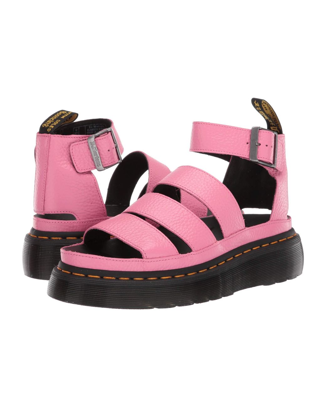 clarissa quad sandals pink