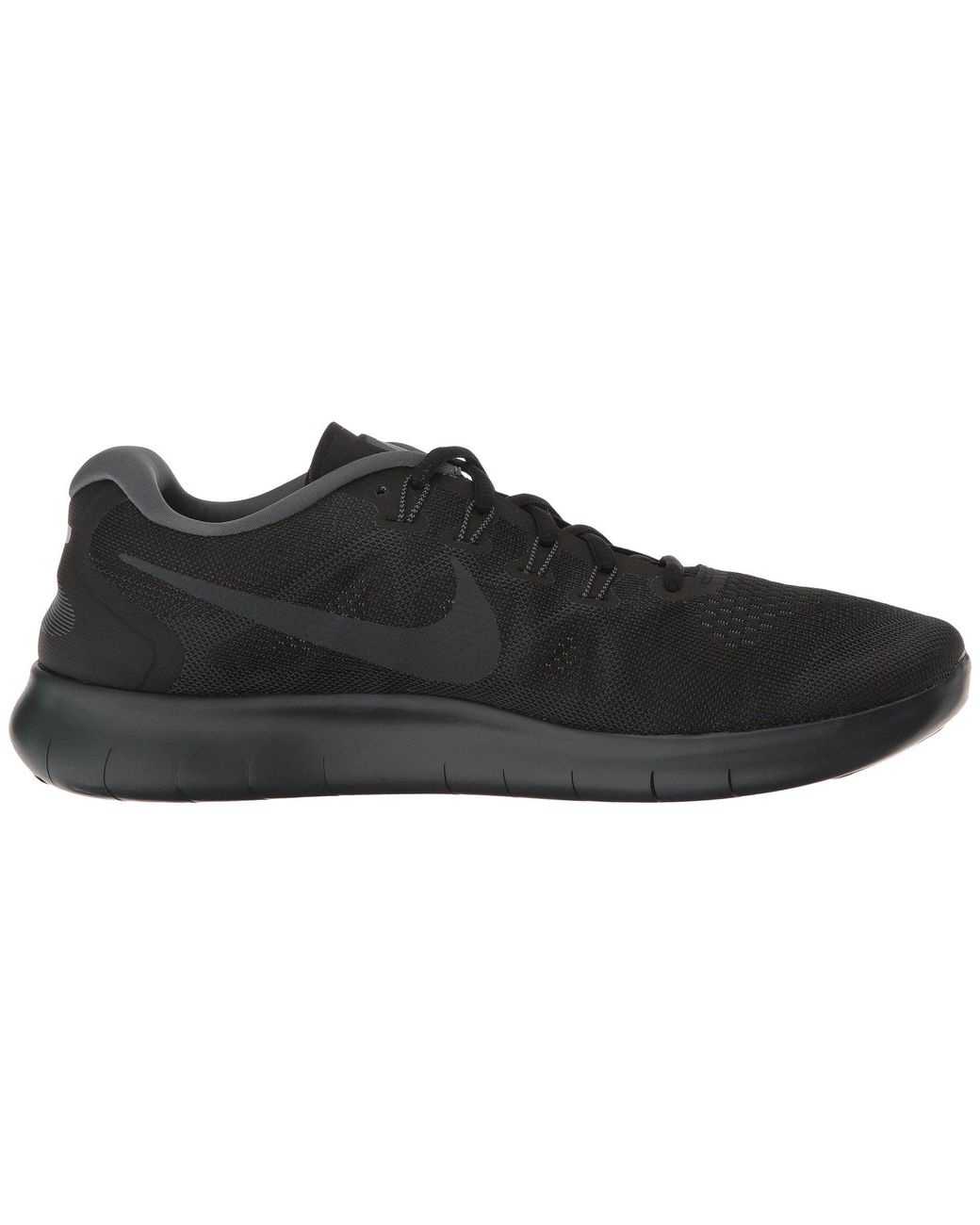 Nike Free Rn 2017 (black/anthracite/dark Grey/cool Grey) Men's Running Shoes  for Men | Lyst
