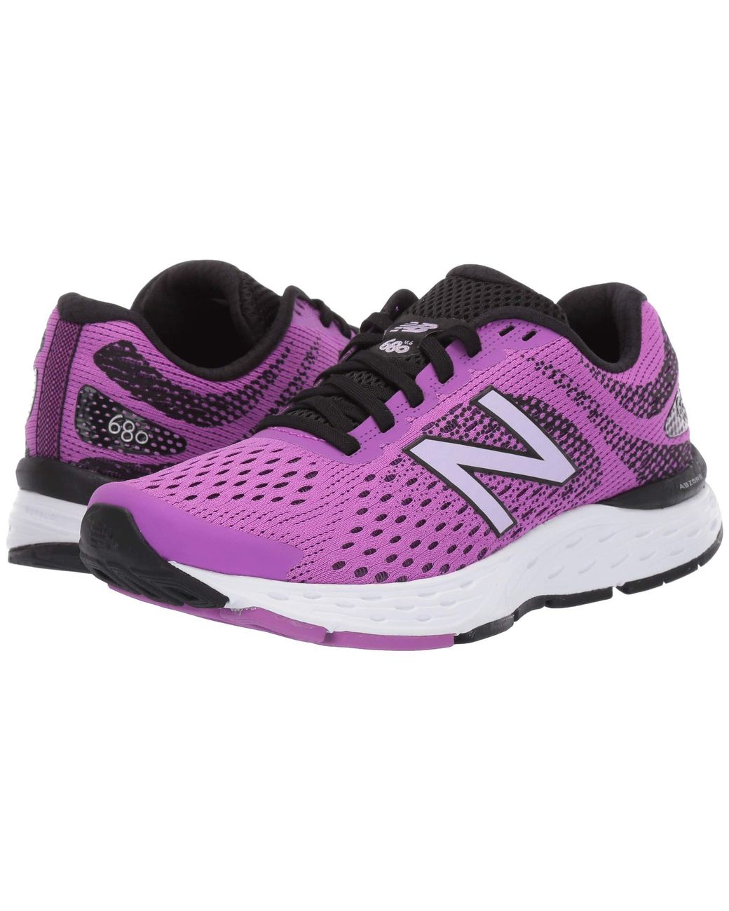New Balance 680v6 (voltage Violet/black) Women's Running Shoes in Purple |  Lyst