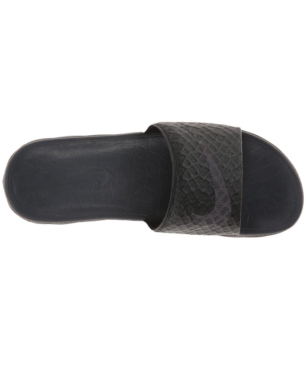 Nike Benassi Solarsoft Slide 2 (black/anthracite) Men's Slide Shoes for Men  | Lyst