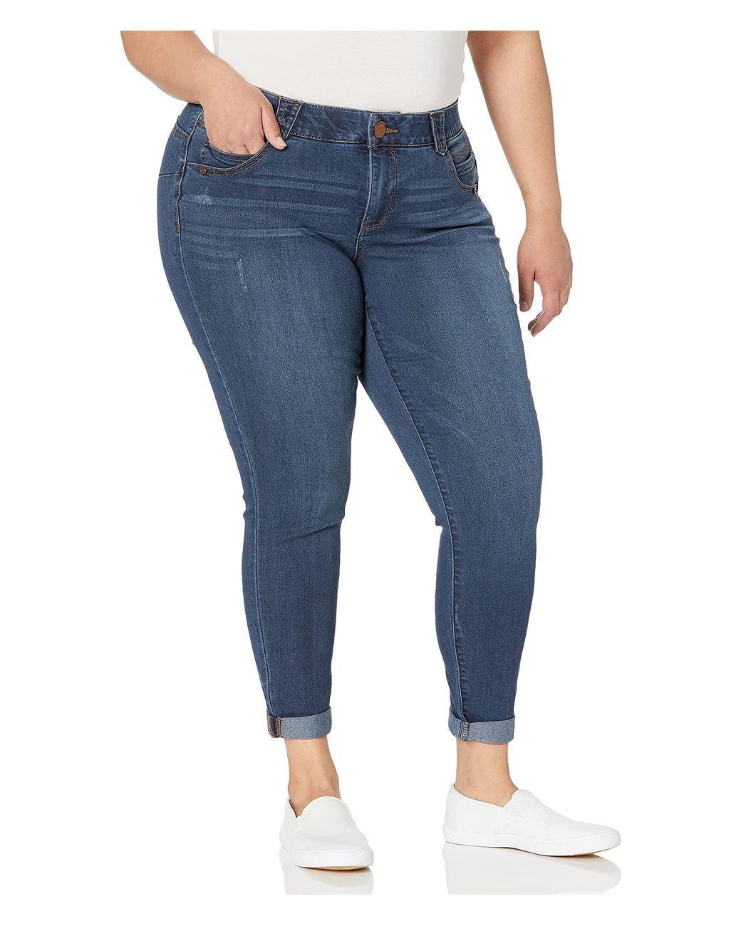 Ab Solution Ankle Skimmer Jean 