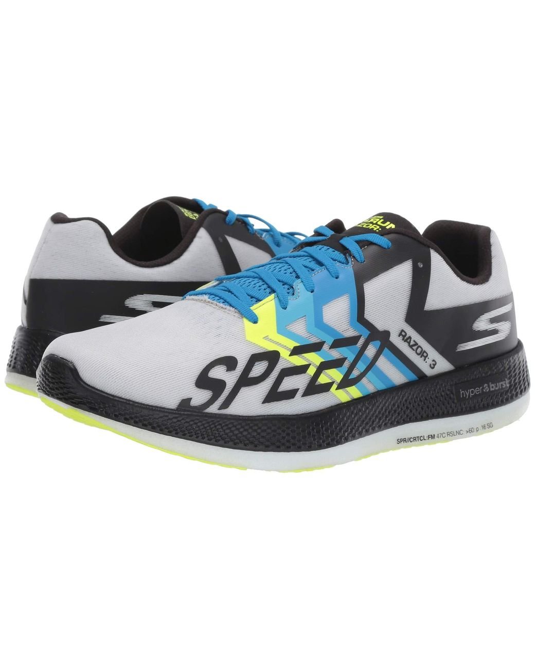 skechers go run 3 mens grey