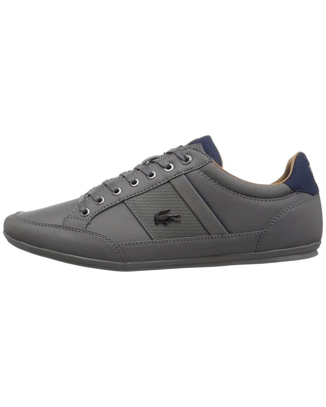 Lacoste Chaymon 118 1 (dark Grey/navy) Men's Shoes in Gray for Men | Lyst