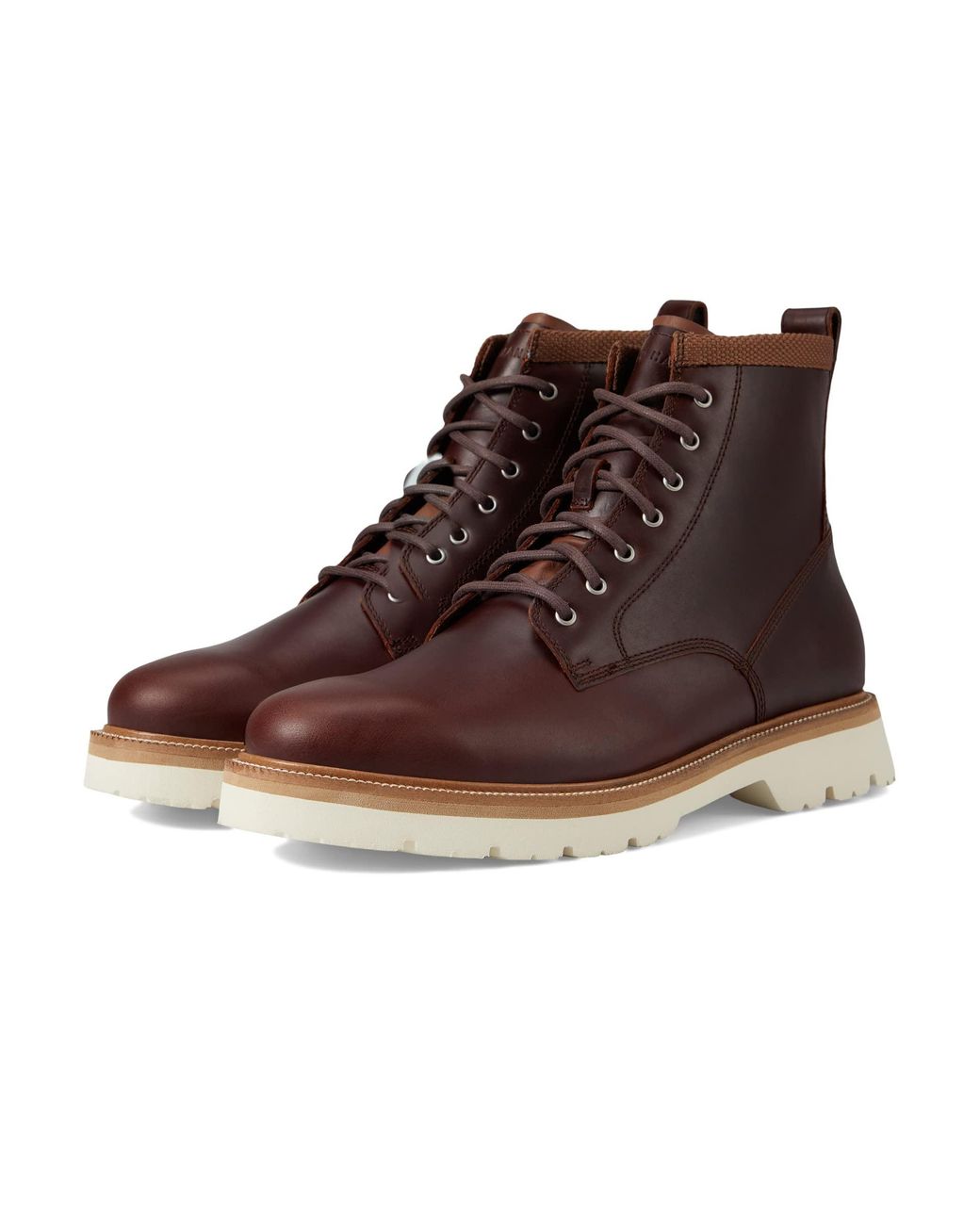 Cole Haan American Classics Plain Toe Boot Waterproof in Brown for Men