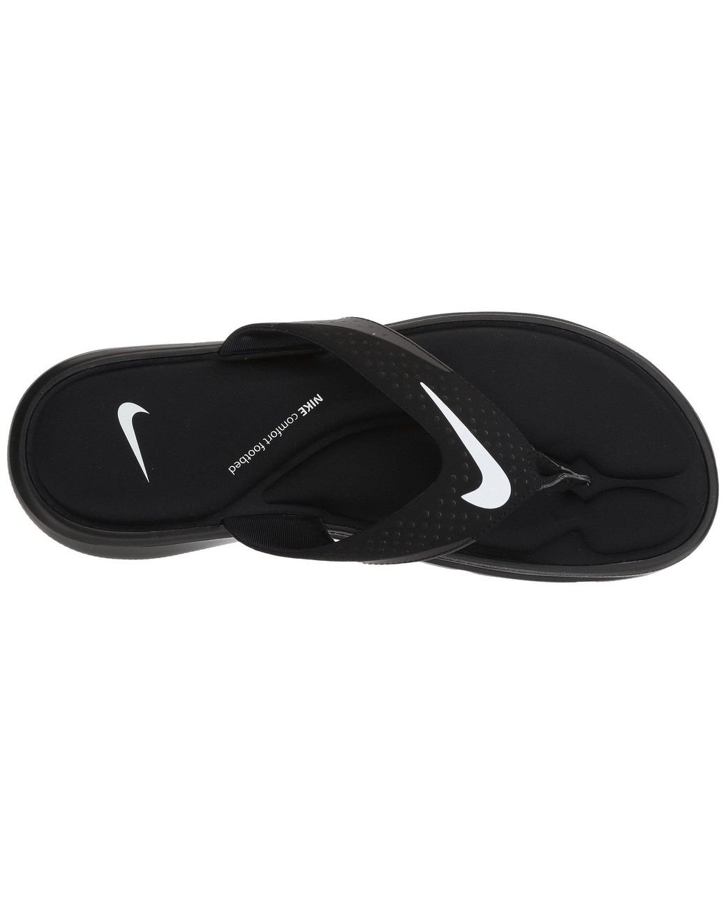 Nike Ultra Comfort Thong S 916831-001 in Black for Men | Lyst