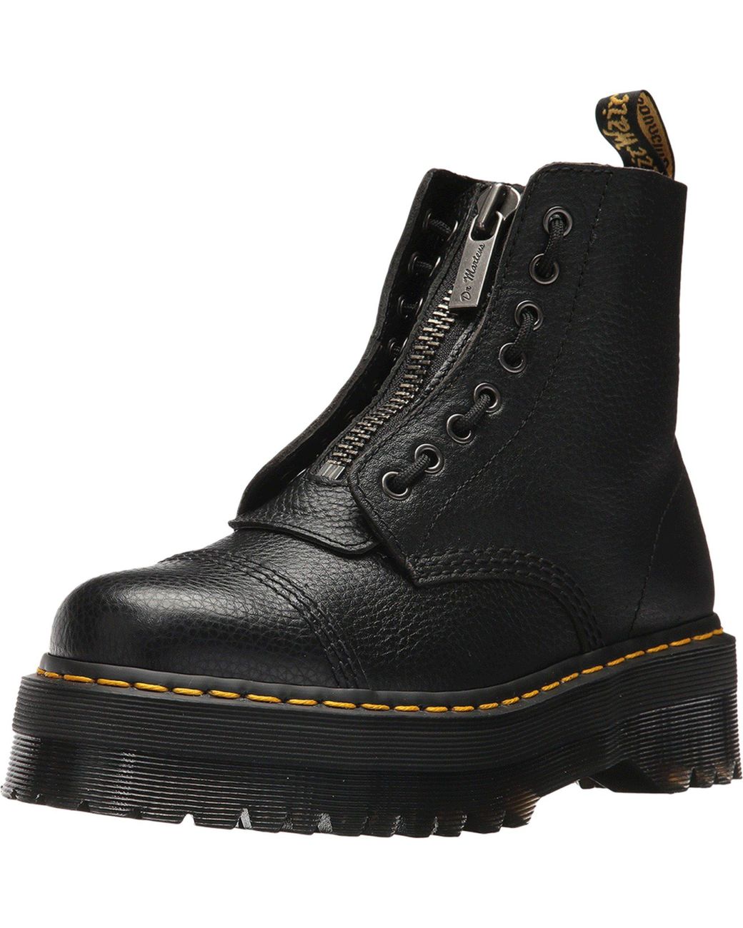Dr. Martens Leather Sinclair Platform in Black - Save 37% | Lyst