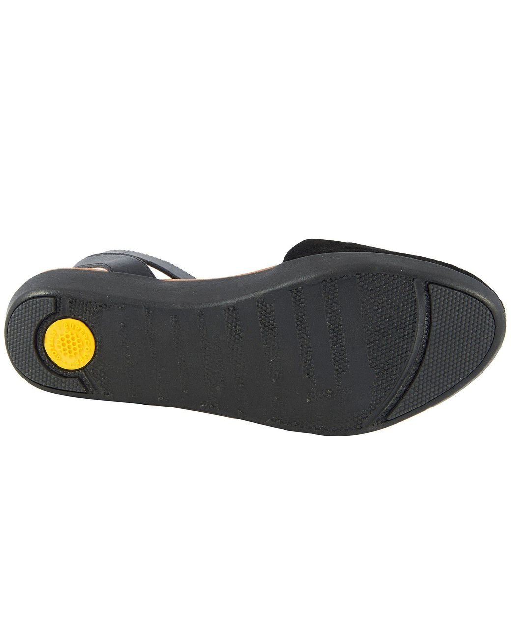 Fitflop cova closed store toe sandals black