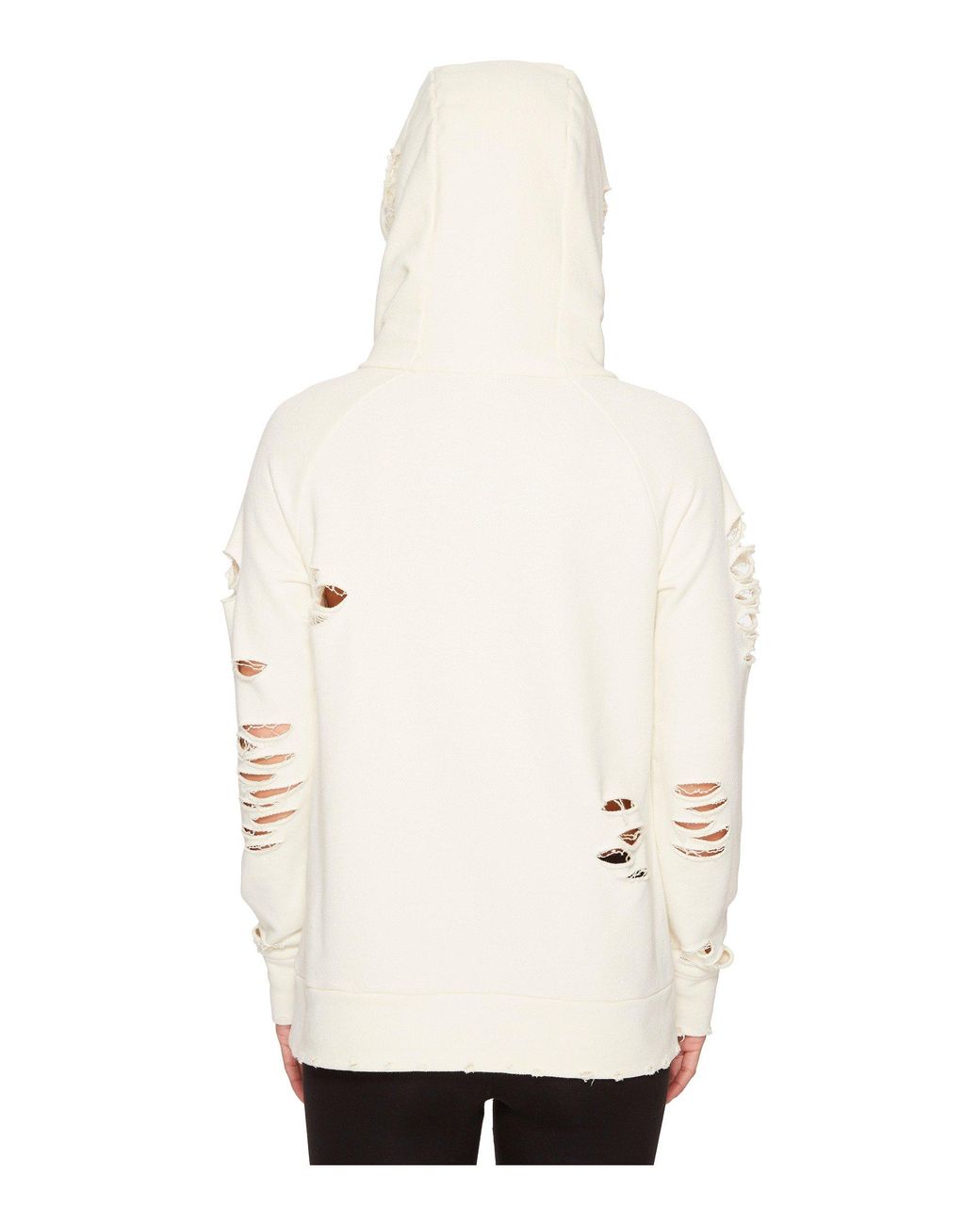 Alo Yoga Distressed Hooded Sweatshirt