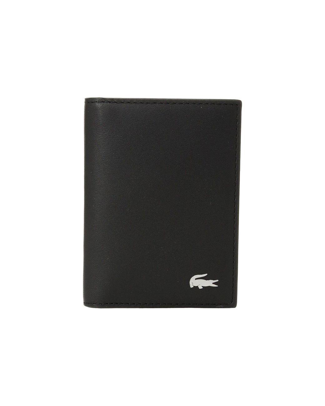 Lacoste Leather Vertical Business Card Holder (black) Credit Card Wallet  for Men | Lyst