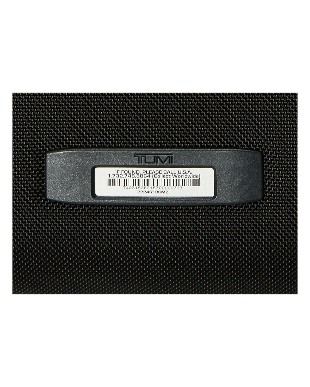 check tumi serial number
