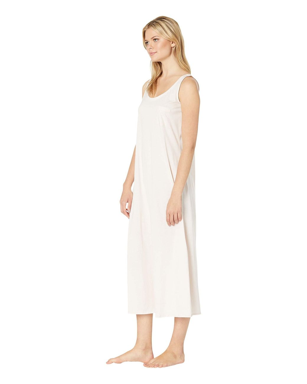 Hanro Long Cotton Tank Nightgown in 
